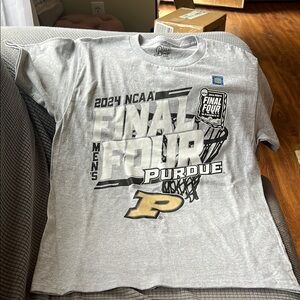 Gray Purdue NCAA Final Four T-Shirt